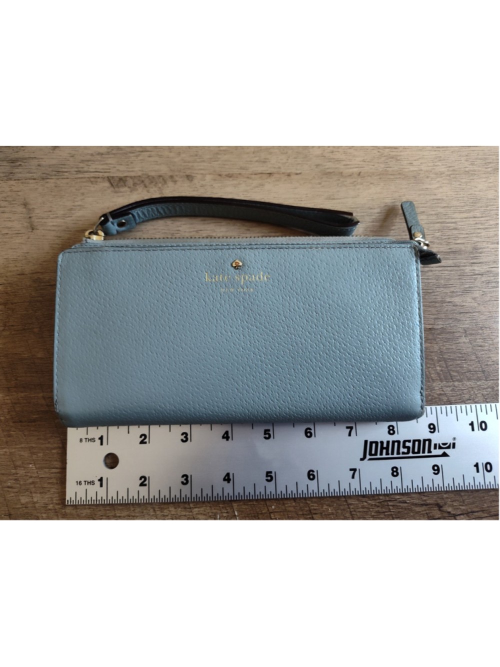 Women's Kate Spade Wristlet Clutch One Size Blue and Black
